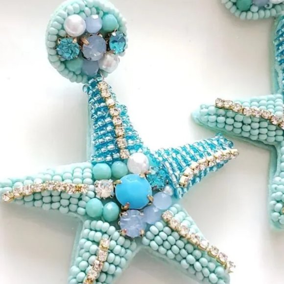 New! Zara Star Earrings - Picture 5 of 8